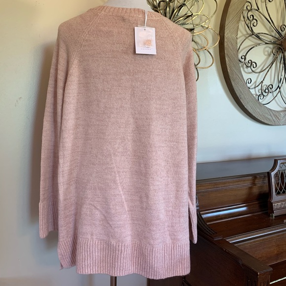 NWT LAUREN CONRAD Size XL Pink Narwhal Sweater - Picture 3 of 7